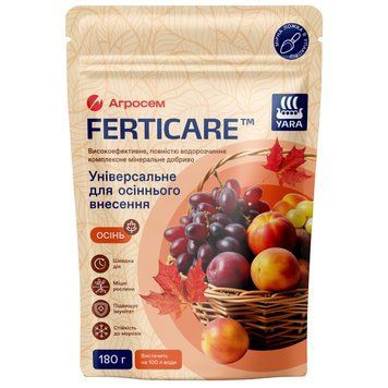 Добриво універсальне Yara Ferticare Осінь 180г фото