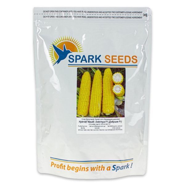 Кукуруза Добрыня F1, семена 2500 шт, Lark Seeds фото